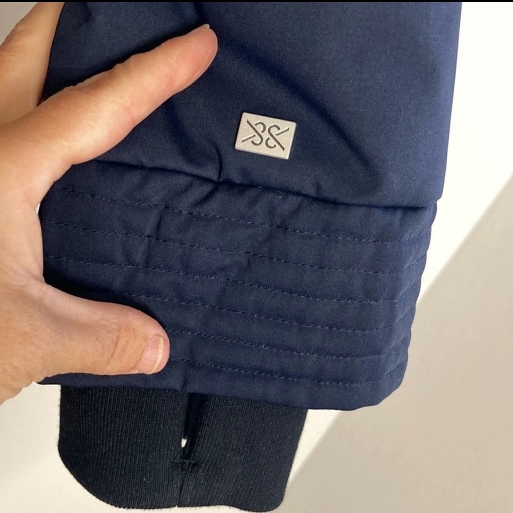 Soia & Kyo Women's Navy Puffer Coat - Picture 8 of 15